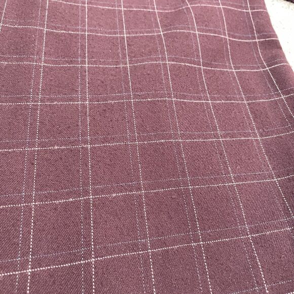 7 Diamonds Aspen Flannel Button Down Shirt Mens Medium Plaid Dark Red Casual Top - Picture 13 of 14